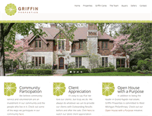 Tablet Screenshot of griffinproperties.net